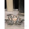 Decorative Glass Lotus Petal Candle Holders